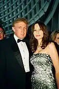 Donald Trump und Melanija Knavs im Jahr 1999. Sechs Jahre später heirateten sie.