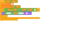 Ein Programm in der visuellen Programmiersprache Scratch