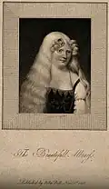 Eine 200 Jahre alte Zeichnung mit einer Frau aus Großbritannien