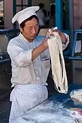 Ein Nudelmacher in China