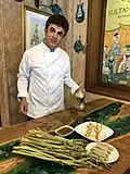 Rhabarber in einem türkischen Restaurant