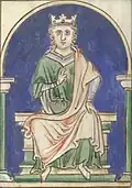 König Alfred von Wessex besiegte die dänischen Eroberer.