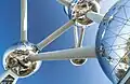 Das Atomium-Gebäude im Norden der Stadt ist ein Wahrzeichen.