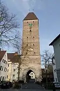 Der Gänsturm gehörte zur alten Stadtmauer.