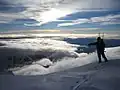 Auf dem Gipfel des Mont Blanc