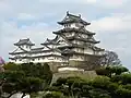 Die Burg Himeji ist 400 Jahre alt und ein Weltkulturerbe.