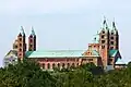 Der Dom zu Speyer in Rheinland-Pfalz ist die wichtigste romanische Kirche in Deutschland.