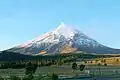 Der Berg Popocatepetl, vom Norden her gesehen