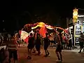 An einem Folk-Festival im Jahr 2023