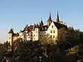 Das Schloss in der Stadt Neuenburg