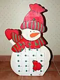 Ein Schneemann-Adventskalender