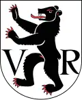 Das andere Kantonswappen weist noch zwei Buchstaben als Abkürzung für Außerrhoden auf.