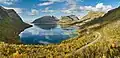Am Ende eines norwegischen Fjords