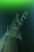 Ein gesunkenes russisches U-Boot