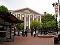 Ein Gebäude der weltberühmten Universität Harvard