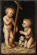 Jesus und Johannes der Täufer als kleine Jungen]]