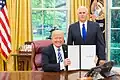 Donald Trump, der abgewählte Präsident und Mike Pence, sein ehemaliger Vizepräsident.