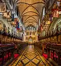 Chor der Sankt-Patricks-Kathedrale in Dublin in Irland