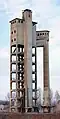 Ein alter Säureturm in Zwickau