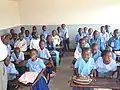 In einer Schule in der Republik Kongo