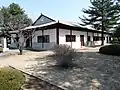 Friedensmuseum in Nordkorea: In diesem Haus hat man den Waffenstillstand unterzeichnet.