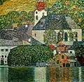 Klimt hat auch Landschaften gemalt.