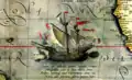 Die Victoria in einem alten Atlas