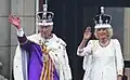 Charles und Camilla am Tag der Krönung