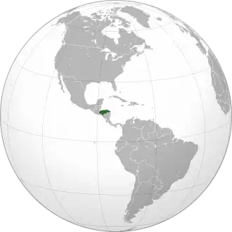 Honduras (orthographic projection).svg
