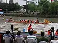 Drachenbootrennen sind eine Tradition in China.