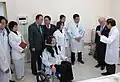 Besuch in einem Krankenhaus