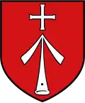 Das ist das Stadtwappen von Stralsund.