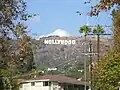 Die riesigen Buchstaben der Stadt Hollywood