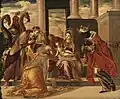 Ein spanisches Gemälde: So hat sich ein Maler um 1600 vorgestellt, wie die Heiligen Drei Könige Jesus angebetet haben