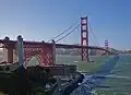 Die Golden-Gate-Brücke bei San Francisco