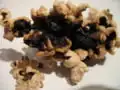 Popcorn, das zu lange in der Mikrowelle war