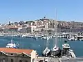 Der alte Hafen von Marseille in Frankreich