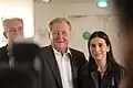 Uderzo im Jahr 2013 mit Anne Goscinny