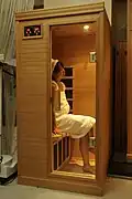Eine kleine Sauna für den Keller zu Hause