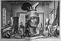 Der Kopf der Statue im Jahr 1872
