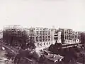 Als das Reichstagsgebäude noch im Bau war, im Jahr 1888