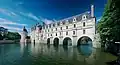 In Frankreich: Das Château de Chenonceau ist ein Schloss aus dem Jahr 1513.