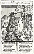 Vor etwa 500 Jahren: der „Mann mit dem Sack”.