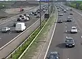 Ein britischer Motor way, ein „Motorweg“