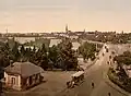 Eingang zur Stadt, um das Jahr 1900