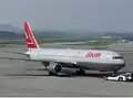 Ein Flugzeug der ehemaligen Lauda-Air
