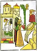 Aus dem Mittelalter: Der Ehemann von Melusine durfte sie nicht im Bad sehen, weil sie einen Schlangenleib hatte.