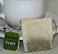 Teebeutel aus Peru, mit Tee aus Coca-Blättern