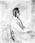 Eine Zeichnung aus dem Jahr 1838