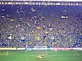 Die „Gelbe Wand“ während eines Bundesliga-Spiels